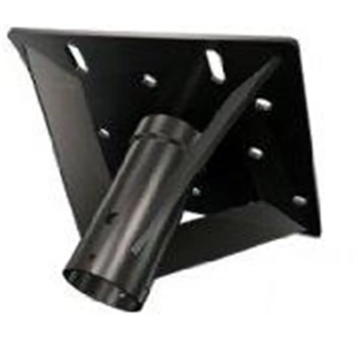 212 MAIN High Grade Cold Rolled Steel Ceiling Mounting Bracket, 8x8 in Heavy Duty, 10.4Lx10.4Wx7.5H in, 5.1 lbs, All Standard 1.5 in NPT Interfaces, Side Stabilizer, Staggered Hole Pattern, for Action Camera Installations on Concrete/Wood
