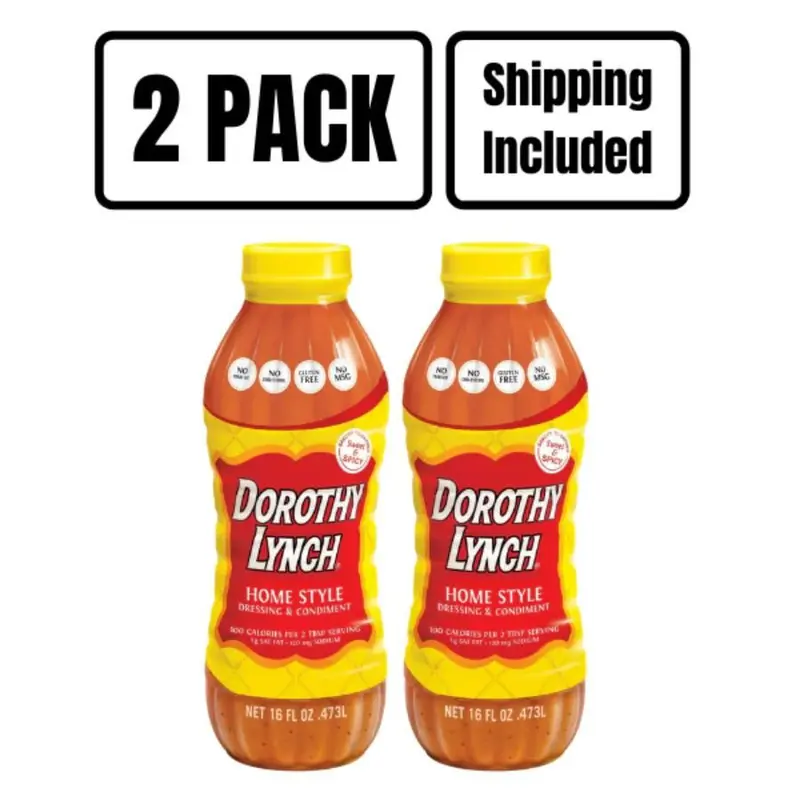 Homestyle Dorothy Lynch Salad Dressing | Pack of 2 | 16 oz | Gluten Free