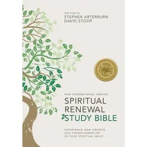 USED-NIV, Spiritual Renewal Study Bible, Hardcover: Experience New Growth and Transformation in Your Spiritual Walk by Stephen Arterburn (Hardcover)