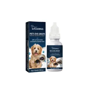 Pet Eye Drops, Dog & Cat Tear Stain Cleaner, Soothe Dry Eyes & Pink Eyes, Remove Tear Stains and Relieve Itchy Eyes dog eye care cat eye hygiene