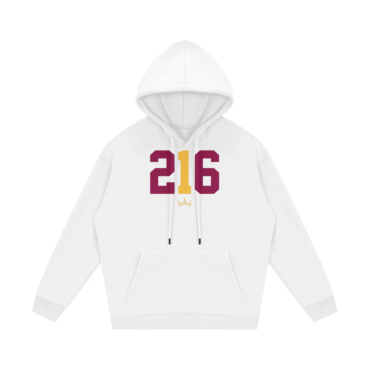 Heir 216 Oversized Hoodie with Front Graphic and Hoodie With Front Graphic and Hood, Ideal for Casual Wear
