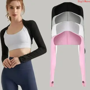 4-Piece Women’s Summer Cooling Shawl Sleeve Set, UV Sun Protection Short Sleeve Shawl with Finger Holes, Lightweight Breathable Cover Up for Golf, Outdoor & Daily Summer Wear edc Light LED Swing Hammock Chair multifunctional multi-functional