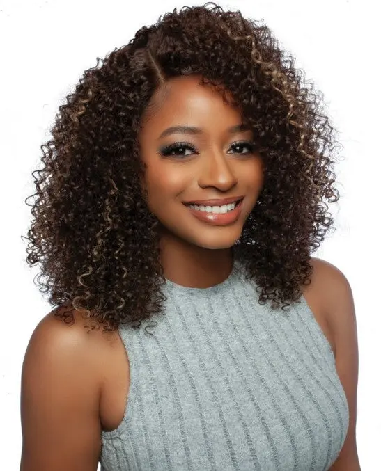 Mane Concept Red Carpet HD Heatless Curl Lace Front Wig RCCH201 CURL 01 ~