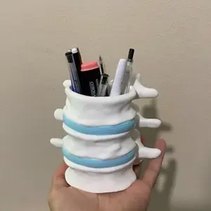 Vertebrae Pencil Holder