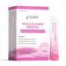 Gynable 40:1 Myo & D-Chiro Inositol Natural Dietary Supplement Powder - Women's Hormonal Balance Supplement with Vitamin E, B1, B2, B12, Folate, Zinc, Selenium for Fertility, PCOS Relief, Ovarian Health (Peach Drink Mix)