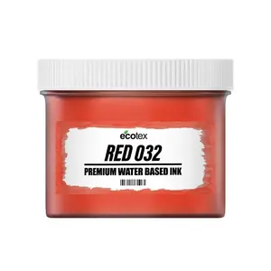 Ecotex® Water Based Screen Printing Ink Red 032