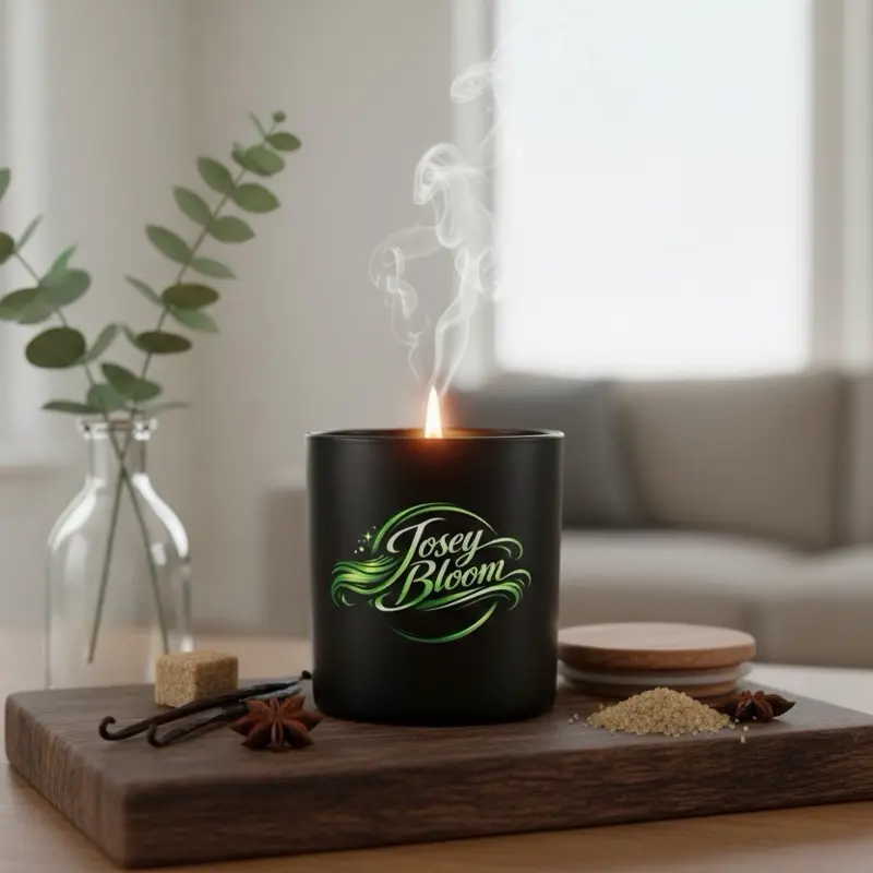 Josey Bloom Scented Candle - Premium Aromatherapy Wax for Relaxation & Home Fragrance - Ideal for Living Room & Bedroom Use