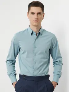 Men's Waterproof Shirt, Business Formal Long Sleeve Shirt, Anti-Oil Stain, Ideal for Office Wear & Daily Use