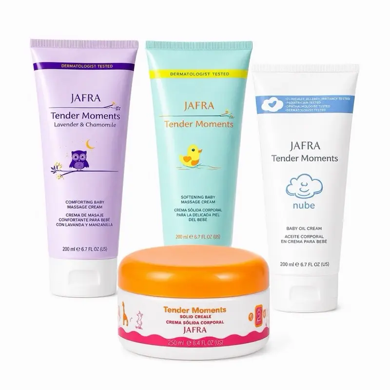 Baby Massage Cream for Gentle Skin Softening - Tender Moments Baby Skincare Lotion for Infants