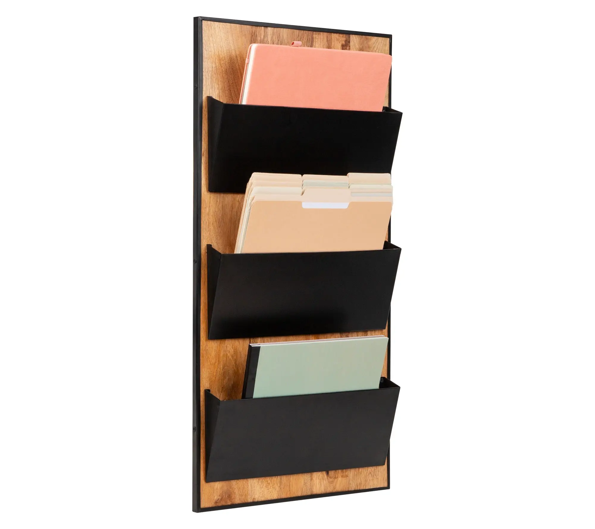 Mind Reader 3-Tier Wall-Mounted File Organizer
