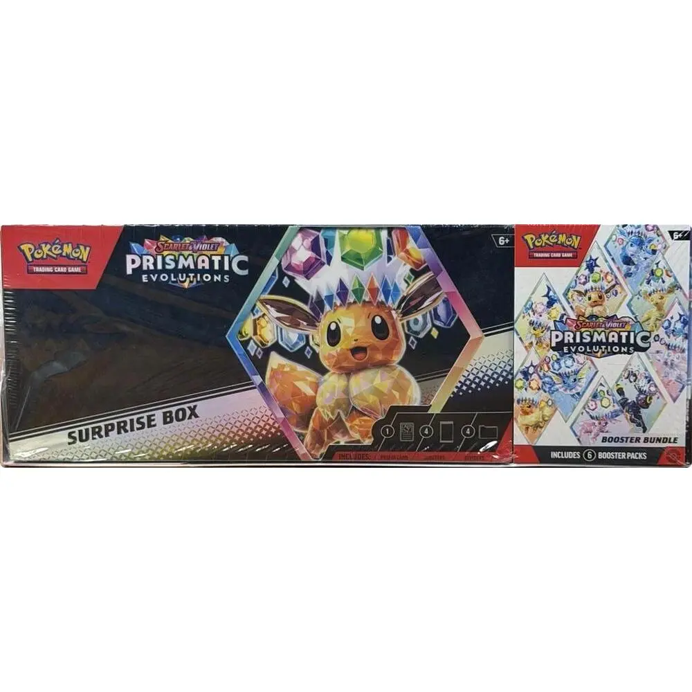 Prismatic Evolutions Booster Bundle + Surprise Box Bundle (Sam's Club) - SV: Prismatic Evolutions