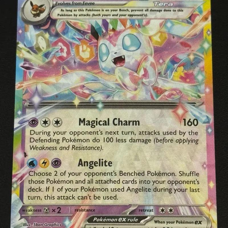 POKEMON- Sylveon ex 086/191 Sv08: Surging Sparks Holo - TikTok Shop POKEMON- Sylveon ex 086/191 Sv08: Surging Sparks Holo - TikTok Shop