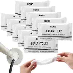 10 Pack Waterproof Sealant Mastic, Quick Mending Mud, Multi-Purpose Repair Sealing Clay for Drain Connection, Wall Hole, Air Conditioning Hole, Waterproof Seal Putty