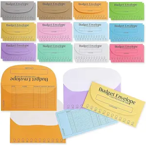 Juvale 96 Bulk Budget Envelopes for Cash System, Budgeting Tracker Binder, Money Saving Challenge, 12 Colors (6.5 x 3 In)  Cash Envelopes