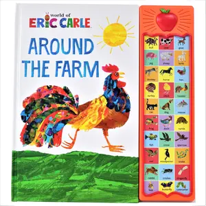 World of Eric Carle: Around the Farm Sound Book [With Battery] -- Pi Kids - Hardcover