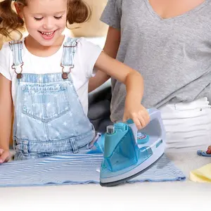 Children's toy iron， Pretend Play Household Appliances Toys ，With  sound effects，Simulate the process of ironing clothes，pretend toys ，Household appliances toys，Birthday Gift，kids toys，Mini Simulation Home Appliance Toy，baby toys，girls toys，kids game