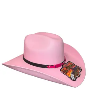 Womens Pink Western Cowboy Hat/Sombrero Rosita de Mujer/Rodeo Hat