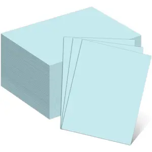 110lb Blue Cardstock,  100 Sheets Thick Blue Card Stock 300 GSM for Invitations, Menus, Poster, DIY Card