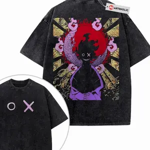 Benimaru Shinmon Shirt, Fire Force Shirt, Animated Shirt, Cartoon Graphic tee, Fashion Cotton, Streetwear, Full Colors, For Men, For Women - Tiktok Shop G