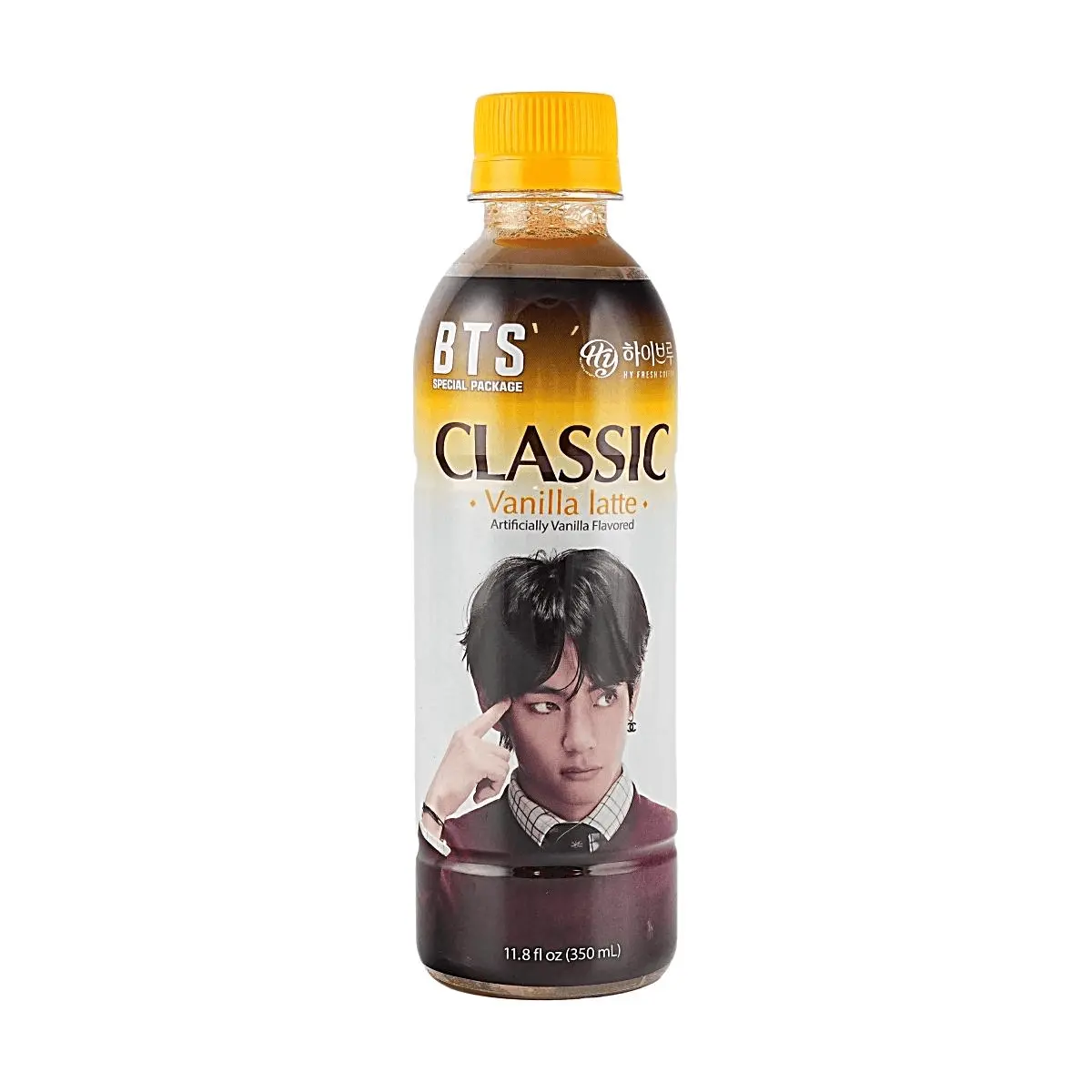 HANYA Korean Vanilla Latte Coffee Drink - BTS Official Collaboration, 350ml HANYA Korean Vanilla Latte Coffee Drink - BTS Official Collaboration, 350ml