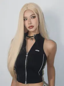 26 Inch Long Straight Wigs for Women, Gorgeous Fluffy Wigs without Bangs, Synthetic Material Wigs, Synthetic Full Machine Wigs for Party, Daily Use