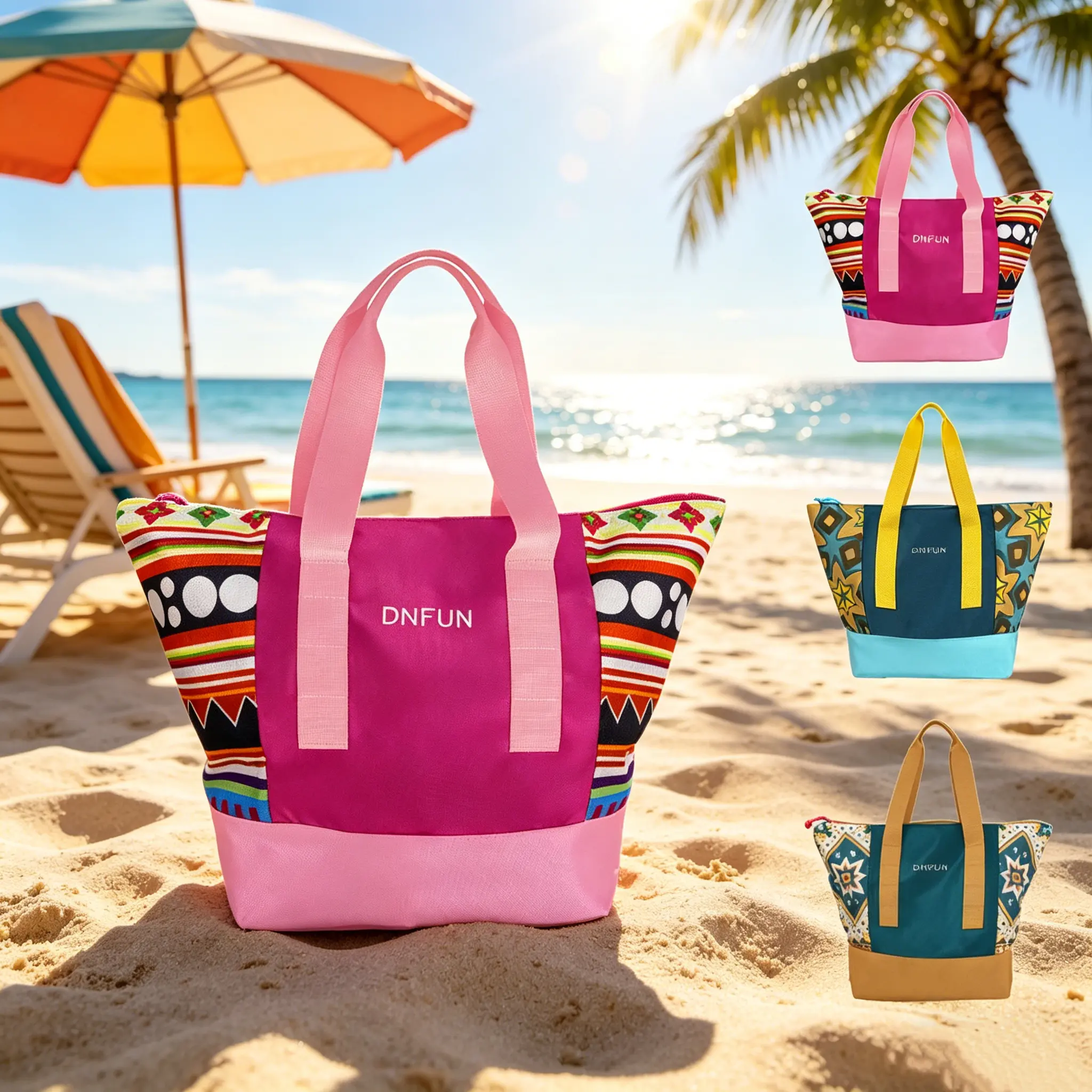 Women's Multi-Use Tote Bag, Large Waterproof Travel & Beach Bag for Daily Use, Compact Shape, Bags Multi-Use Women's Tote