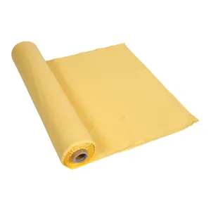 40" x 250 ft. Yellow Extra Long Plastic Tablecloth Roll