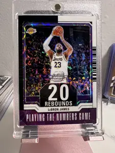 LeBron James 2023-24 Panini Contenders Optic Choice Black White 10/25 #19