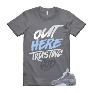 5 Wolf Grey 2026 Ice Blue Light Graphite White Icy T Shirt Match TG