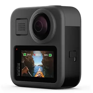 GoPro Max 360 Action Camera - Black, Model CHDHZ-203, Waterproof