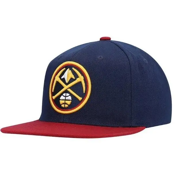 Mitchell & Ness Navy/Grey NBA Denver Nuggets Core Basic Snapback Mitchell & Ness Navy/Grey NBA Denver Nuggets Core Basic Snapback
