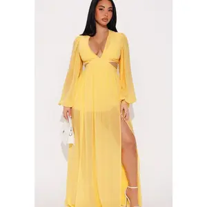 Natalia Maxi Dress - Yellow 6