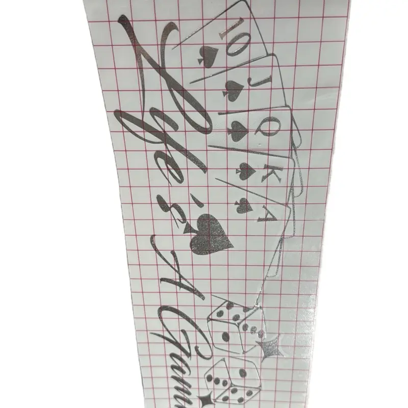 Life’s A Gamble cards DECAL/sticker