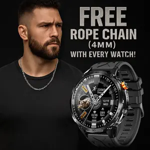 Alpha Watch - Wearable Smartwatch with Screen for Smartphone Use