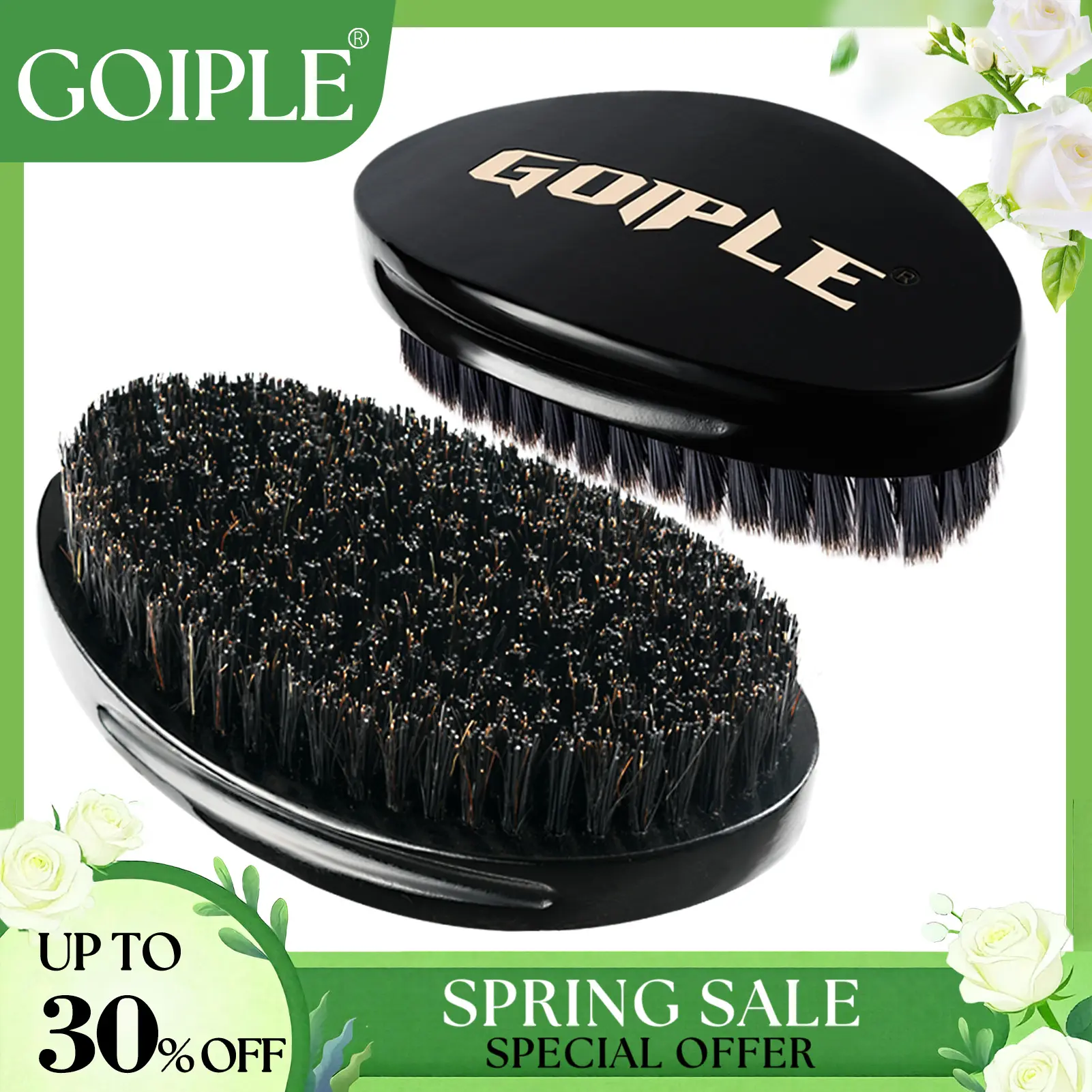 Black 360 wave brush