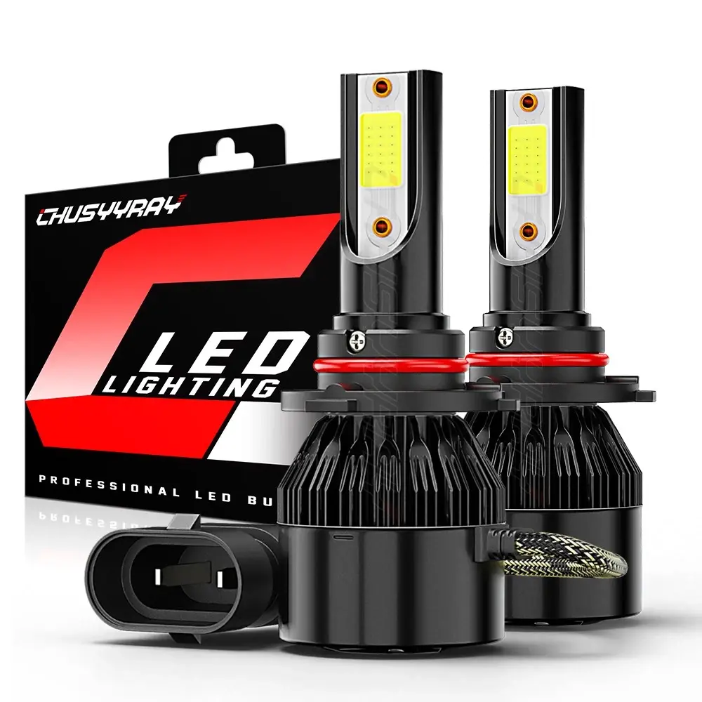 LED Headlight Bulbs Kit for Toyota Matrix 2003, 2004-2013, 6000K White Low Beam Car Headlights, 2x LED Front Lights Lamps