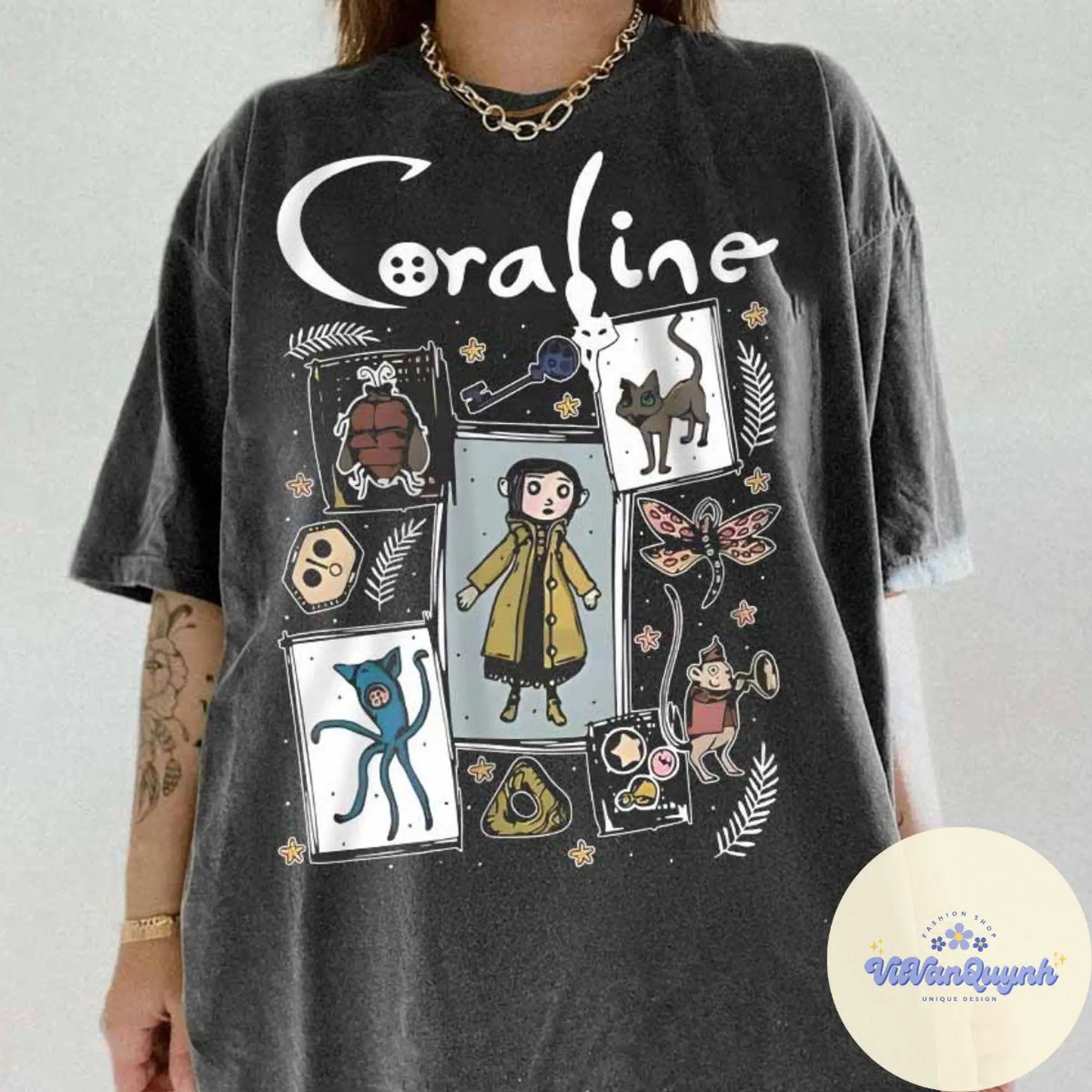 Scary Doll Halloween Vintage Shirt, Halloween Doll Costume Tee, Horror Doll Cartoon Movie Shirt, Cartoon Character Shirt Gift