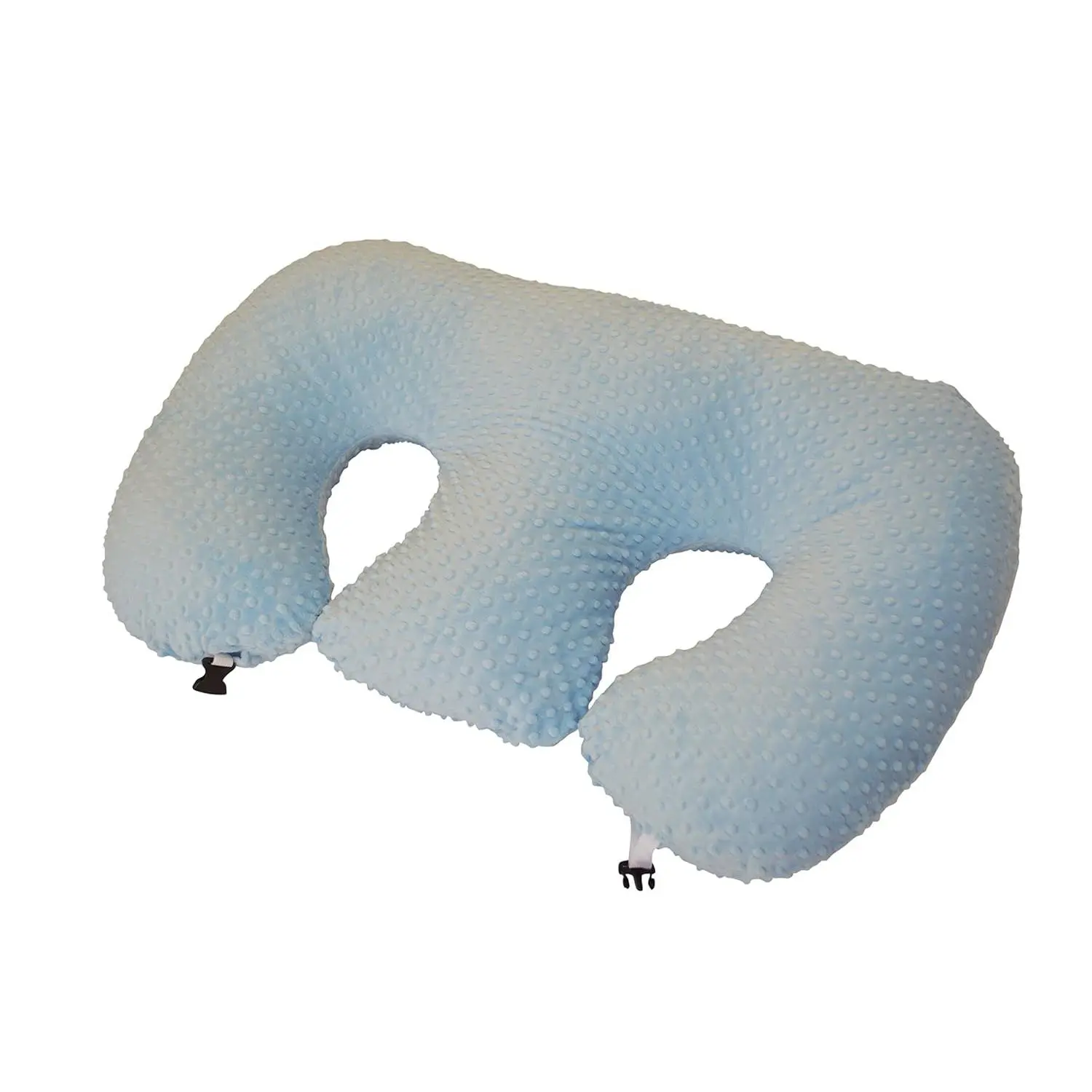 Pillow Blue - The # 1 Rated Twin Breastfeeding and Bottle Feeding Pillow! A Must Have for Twins! - The Ultimate Baby Essentials! The Best in Twins Baby Gear!