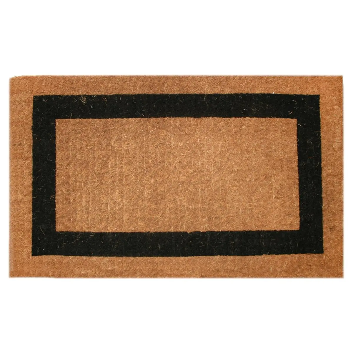 Large Single Border Outdoor Welcome Mat, 36 in Width, 60 in Length, Durable Printed Household Textile Rug