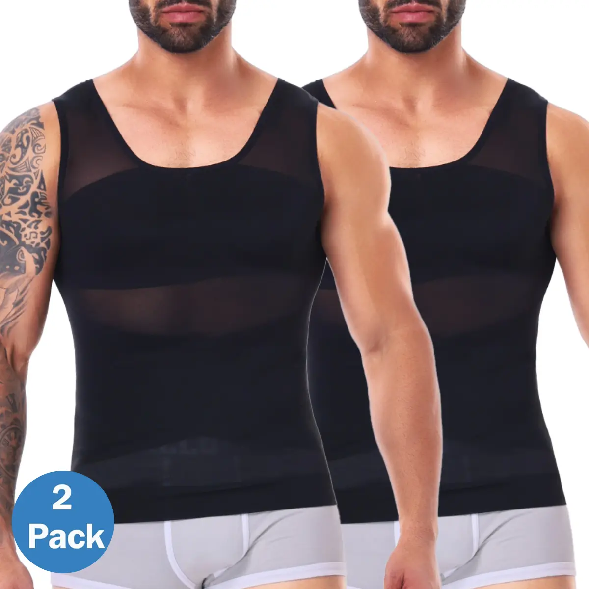 Black (2 Pack)