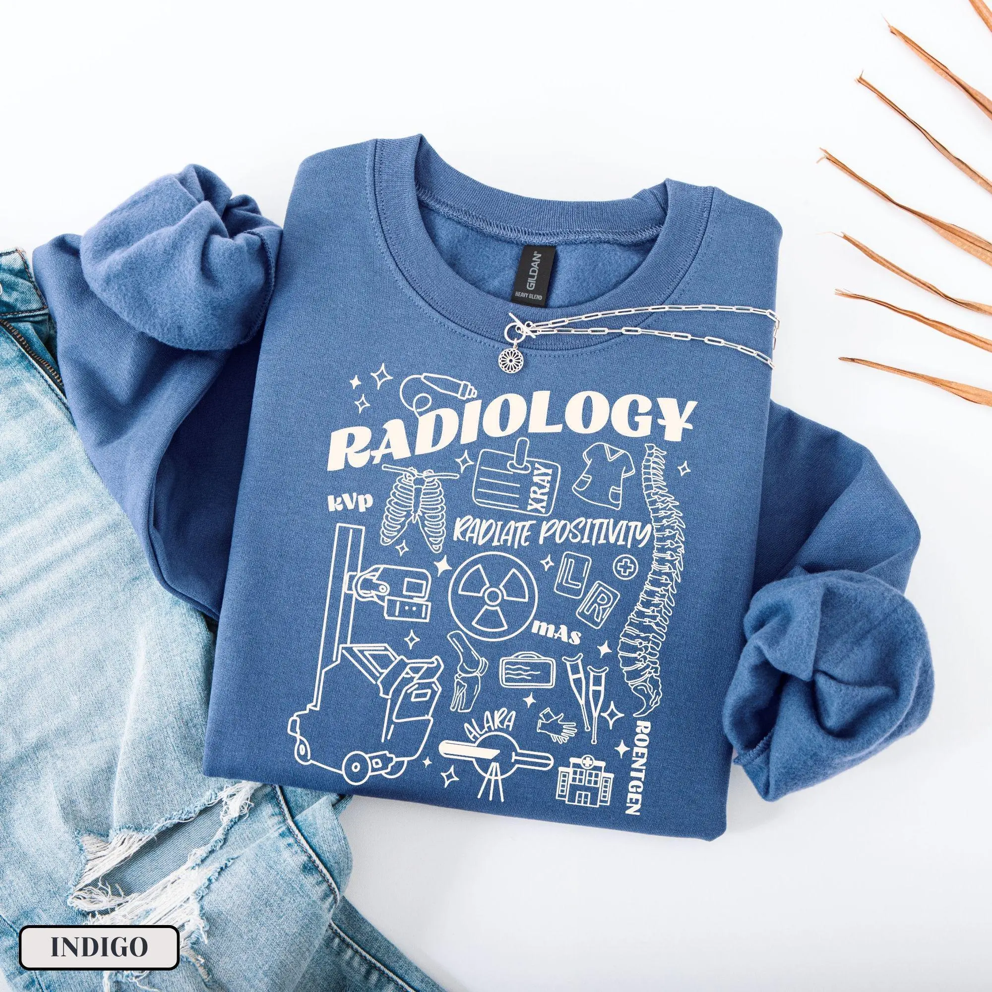 Xray Tech Sweatshirt T-shirt , Radiology shirt, Rad Tech tshirt, Xray Tech Gift, Rad Technologist Sweater, Xray Sweater, Rad Tech Gift Crewneck Hoodie Womenswear Oversized
