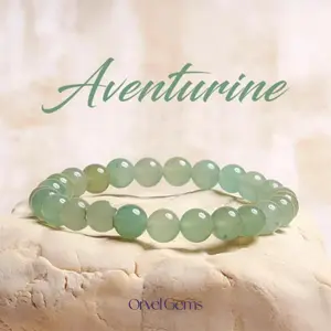 Natural Green Aventurine Healing 6/8/10mm Crystal Bracelet - Perfect for Men, Women, Couples, and Friends | Ideal for Daily Wear, Meditation, Gift