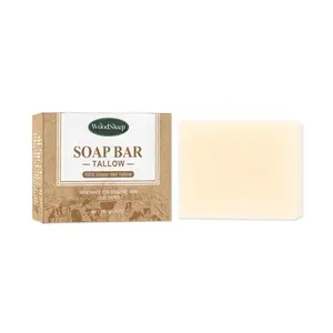 WOODSLEEP Tallow Soap Bar Moisturizing Nourishing Brightening Skin Gentle Cleansing Body Soap