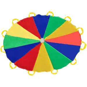 Parachute 8  10  12  for  with 9 Handles 12 Handles Play Parachute for 8 12  Tent Cooperative  Birthday