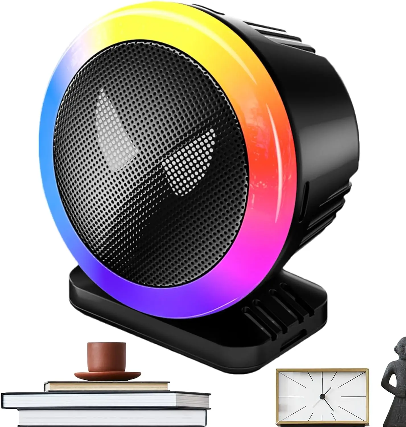 RGB Sound Reactive LED Light Bar - Multifunction RGB Colors LED Decoration Lamp with Aroma Pad for Car, Gaming Setup, Desk