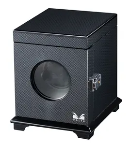 VOLTA SINGLE SQUARE WATCH WINDER (CARBON FIBER)