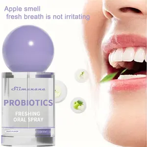 15ml Mint Flavor Probiotic Oral Spray | Breath Freshener for Long-Lasting Freshness & Oral Care | Portable & Sugar-Free & Must-Have | Improves Oral Health