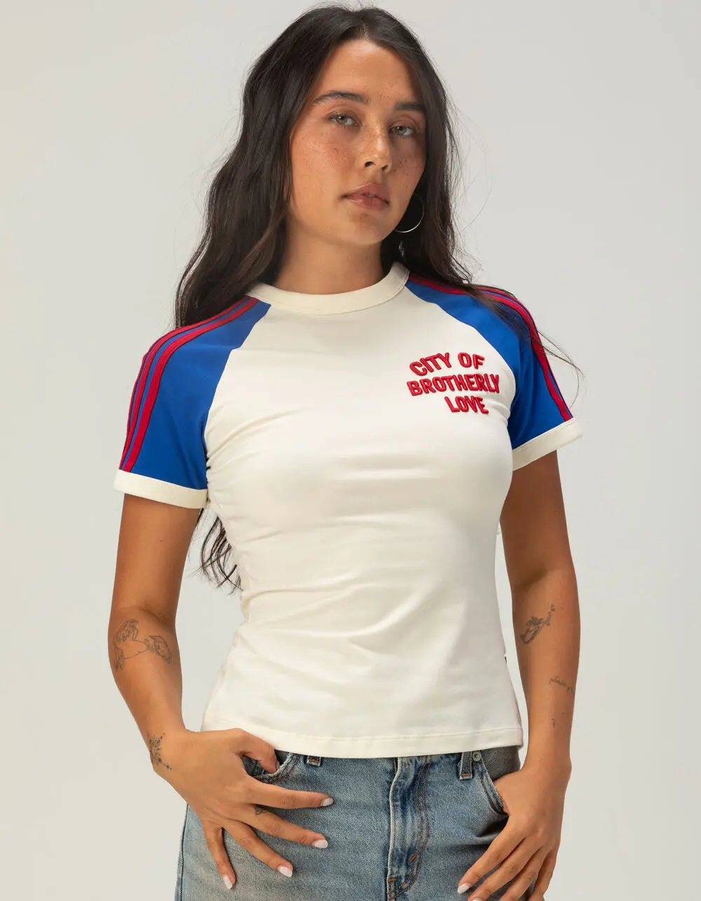 ADIDAS Originals FIFA World Cup 26™ Host City Philadelphia Womens Fitted Tee