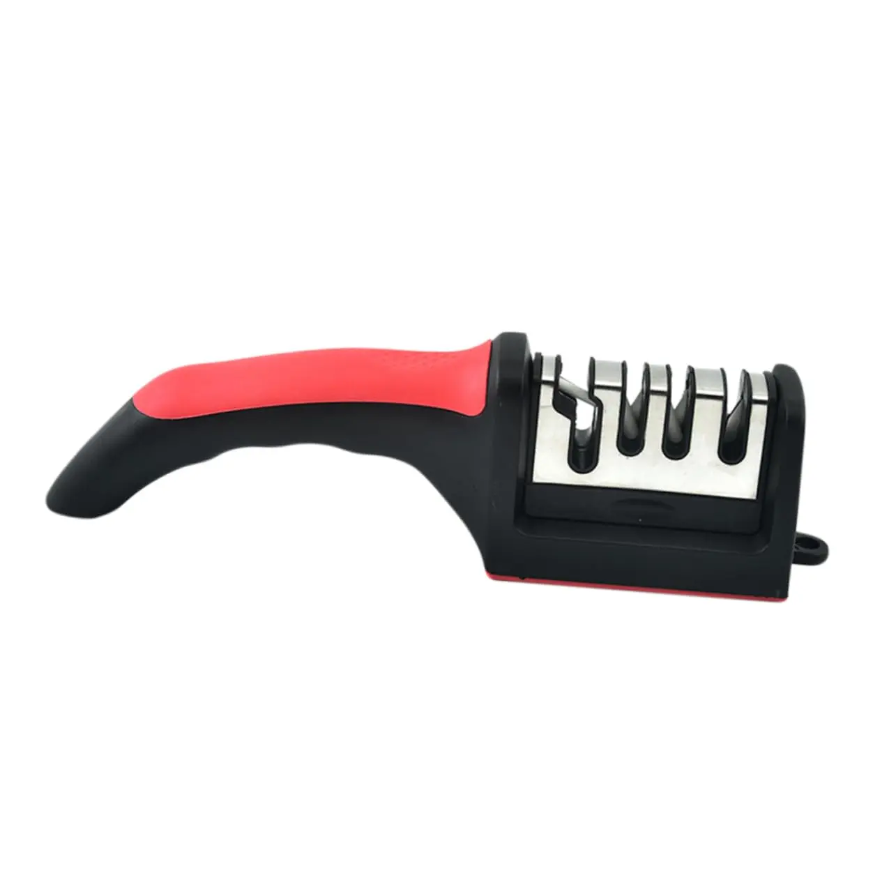 Portable Handheld Kitchen Knife Sharpener with Stage Sharpening for Knives and Scissors Compact Multi Purpose Tool for Reshaping and Rejuvenating Blade Edges Lightweight and Easy