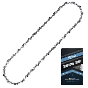 1 Pack 10 Inch Chainsaw Chain CW-R40 3/8" LP Pitch .050" Gauge 40 Drive Links, UL Approved Replacement Low-Kickback Pole Saw Chain Chainsaw Blade Fits Most Chainsaw Brands
